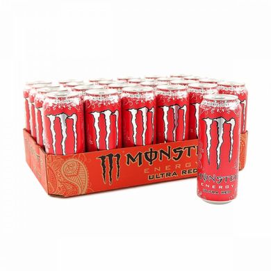 Monster Energy Ultra Red - 24x500ml