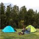Палатка трехместная Naturehike P-Series NH18Z033-P 210T/65D, голубой
