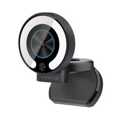 Веб-камера Vertux Odin-4K UHD з LED підсвіткою USB Black (odin-4k.black)