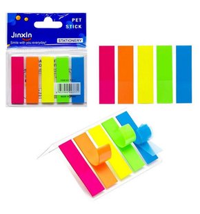 Закладка неоновая "Stick Notes" COLOR-IT Р01-1, 5 цветов