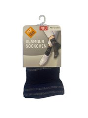 Жіночі шкарпетки Nur Die Glamour One Size Синій/Люрекс (611127)