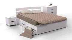 Кровать Ликерия-люкс с ящиком. 1400*2000 белая