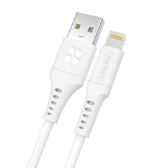 Кабель Promate PowerLink-Ai120 USB to Lightning 2.4А 1.2 м White (powerlink-ai120.white)