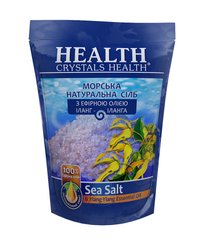 Соль морская натуральная для ванны "Иланг-Иланг" Crystals Health 500 г