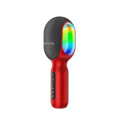 Микрофон для караоке Promate VocalMic Bluetooth, 2xAUX, LED Red (vocalmic.red)