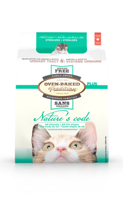 Беззерновой сухой корм для стерилизированных кошек из свежего мяса курицы Nature’s Code Oven-Baked Tradition 2,27 кг