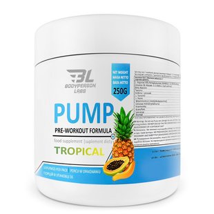 Pre-Workout Formula - 250g Tropical