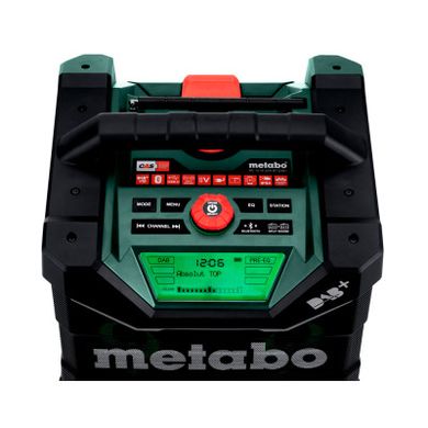 Акумуляторний радіоприймач Metabo RC 12-18 32W BT DAB+