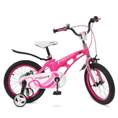 Велосипед дитячий PROF1 LMG18203 18 дюймів рожевий