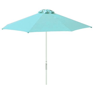 Зонт Kiwi Clips круглый d2 м голубой рама белая