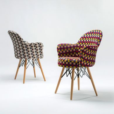 Кресло Tilia Gora-V ножки буковые, сиденье с тканью ARTNUVO 46094 - V6