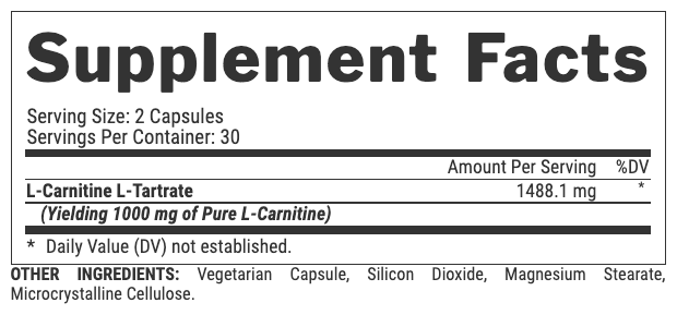 Lipo 6 Carnitine - 60 caps