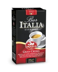 Кава мелена Bar Italia Gran Crema SAQUELLA 250 г
