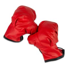 Боксерські рукавички Strateg червоно-чорні (2077)