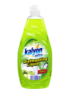 Жидкость для мытья посуды Kalyon Extra Liquid яблоко 735 мл