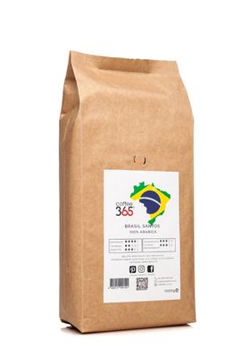 Кава в зернах BRASIL SANTOS Coffee365 1 кг