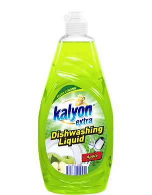 Рідина для миття посуду Kalyon Extra Liquid яблуко 735 мл