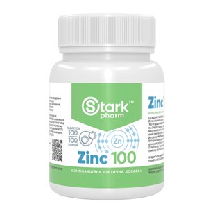 Stark Zinc 100mg - 100tabs