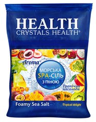 Сіль морська для ванни з піною "Tropical" Crystals Health 600 г