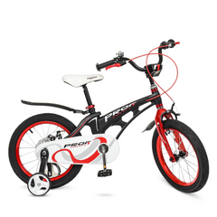 Велосипед дитячий PROF1 LMG16201 16 дюймів червоний