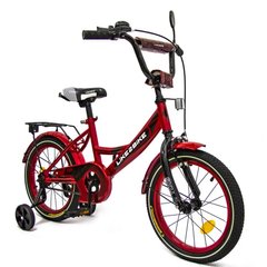 Велосипед дитячий 2-х колісний 16" 211615 (RL7T) Like2bike Sky бордовий з дзвінком