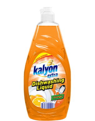 Жидкость для мытья посуды Kalyon Extra Liquid апельсин 735 мл