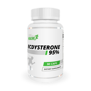 Healthy by MST Beta Ecdysterone 95% 90 капсул | Высокая дозировка Экдистерона в капсулах + HMB