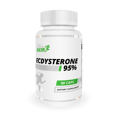 Healthy by MST Beta Ecdysterone 95% 90 капсул | Высокая дозировка Экдистерона в капсулах + HMB