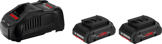 Набор 2 аккумулятора Bosch ProCORE 18V 4.0Ah + ЗП GAL 1880 CV Professional