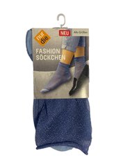 Жіночі шкарпетки Nur Die Fashion One Size Синій/Люрекс (615874)