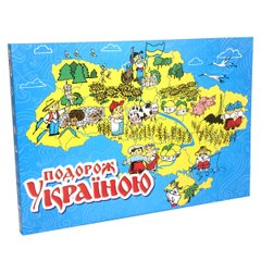 Настільна гра Strateg Подорож Україною українською мовою (59)