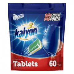 Капсули для посудомийних машин Kalyon Dishwasher Tablets 60 шт (MM00.1052-Т)