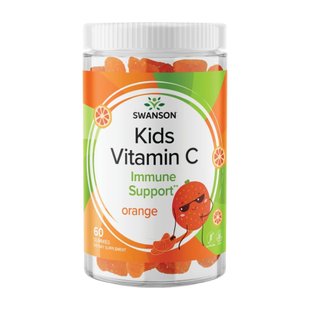 Kids Vitamin C Gummies - 60 gummies Orange