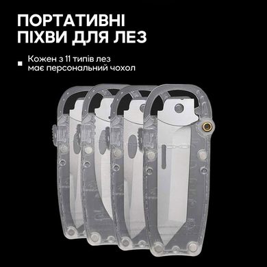 Набор сменных клинков Roxon (BA12; BA13; BA16) 3in1