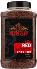 Рис довгозернистий нешліфований Червоний BISAN 800 г