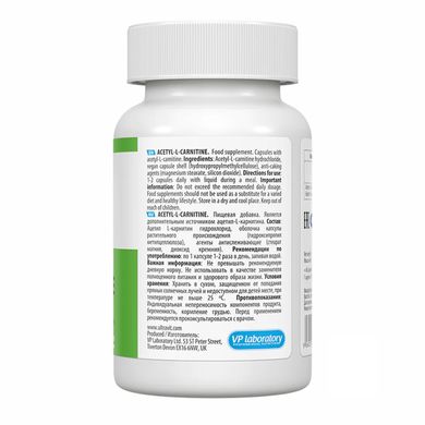 Acetyl-L-Carnitine - 60 caps