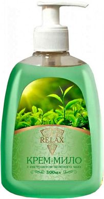 Жидкое крем-мыло Relax с экстрактом зеленого чая и маслом ромашки 300 мл