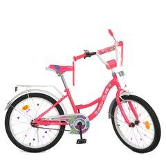 Велосипед дитячий PROF1 Y20302N 20 дюймів малиновий