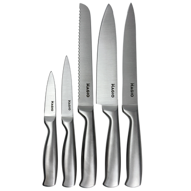 Универсальный кухонный ножевой набор Magio MG-1093 5 шт.