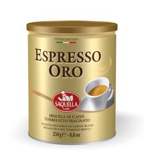 Кофе молотый Espresso ORO SAQUELLA 250 г