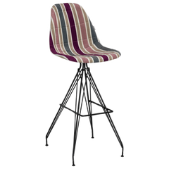 Стул барный Tilia Eos-X сиденье с тканью, ножки металлические крашеные ARTCLASS 903
