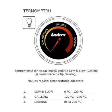 Электрический гриль Enders eFlow Pro