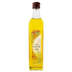 Олія оливкова рафінована з додаванням оливкової олії нерафінованої Oscar foods Pure 500 мл