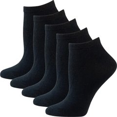 Жіночі шкарпетки Nur Die бавовняні 5 пар р. 35-38 Чорний