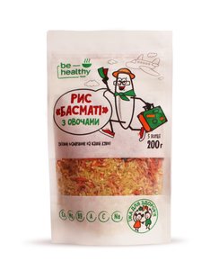 Рис Басматі з овочами BE HEALTHY FOOD 200 г