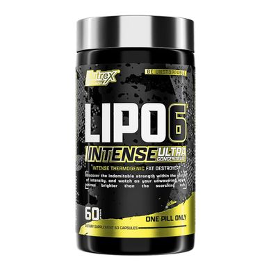 Lipo 6 Black Intense - 60 caps