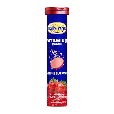 Vitamin D 1000IU - 20 tabs Strawberry