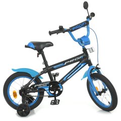 Велосипед дитячий PROF1 Y14323-1 14 дюймів синій