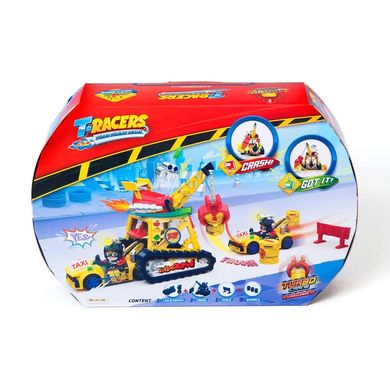 Игровой набор Турбокран T-Racers PTRSD014IN11 с аксессуарами