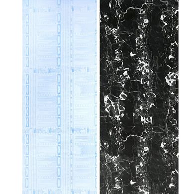 Самоклеющаяся пленка черный мрамор с белым 0,45х10мх0,07мм SW-00001280